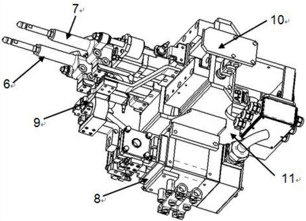 Novel flexible single-face double-point spot welding system and technology