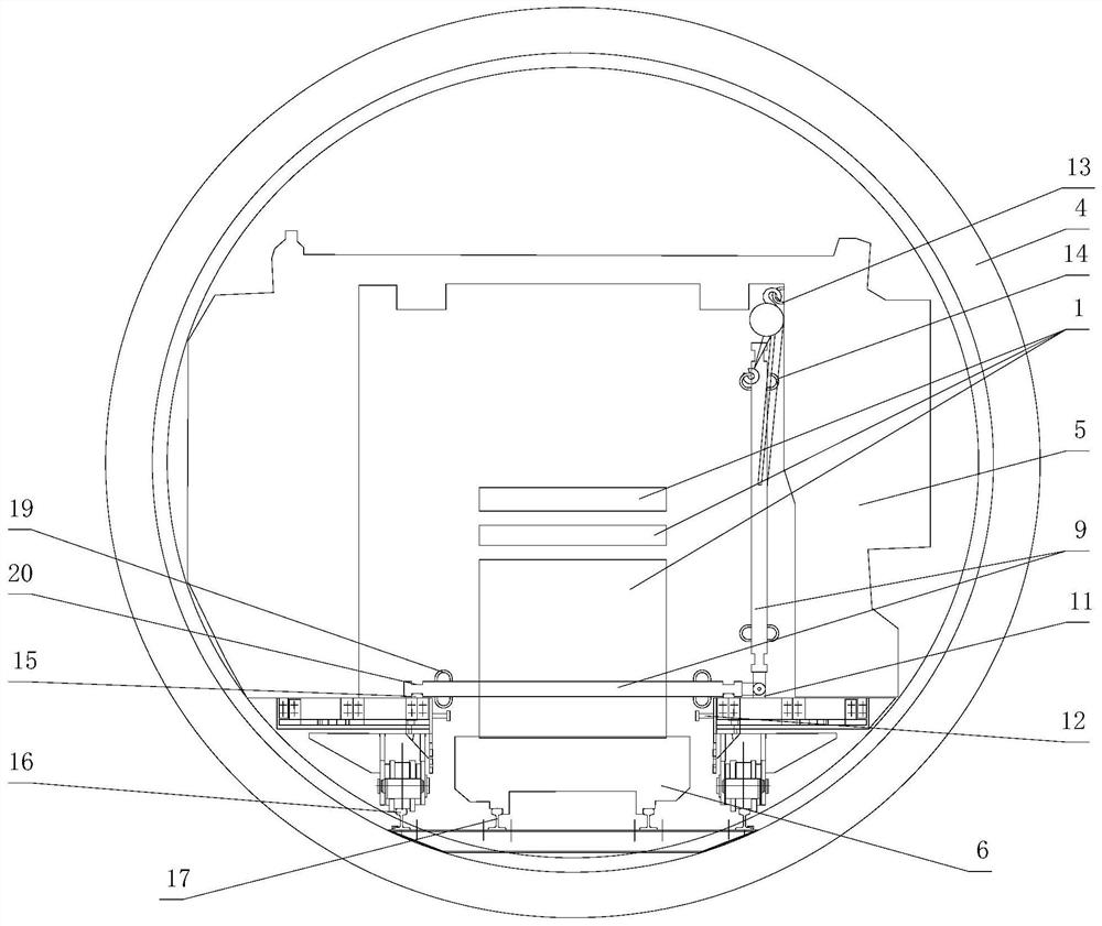 Shield construction system and shield construction method