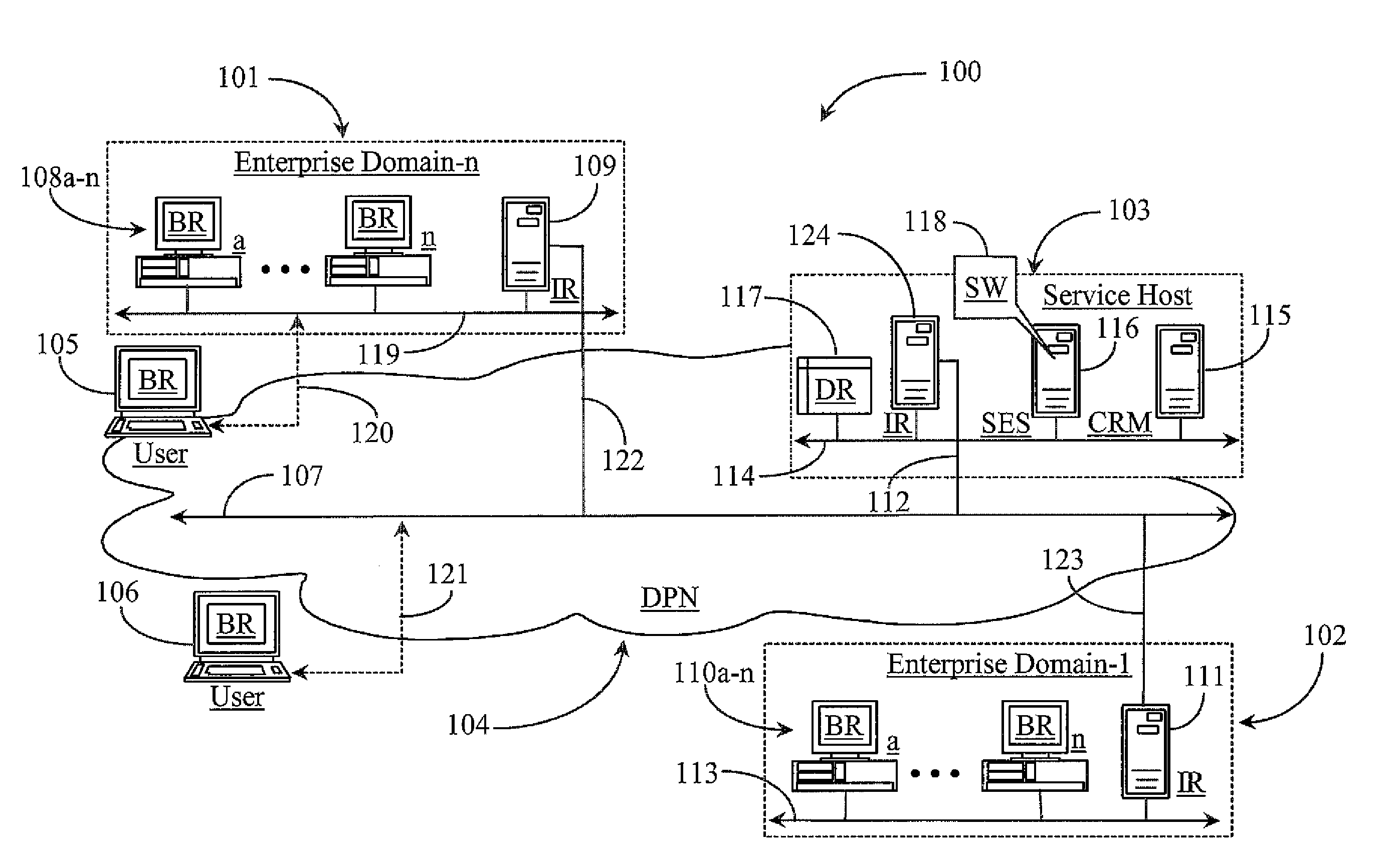 Network-Based System for Enhancing Cooperation Among Persons Engaged in an Enterprise