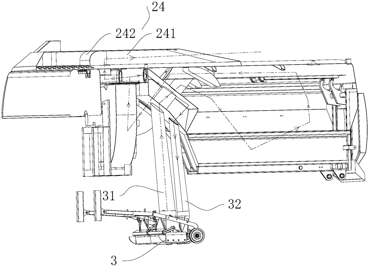 Dust removal system for road sweeper