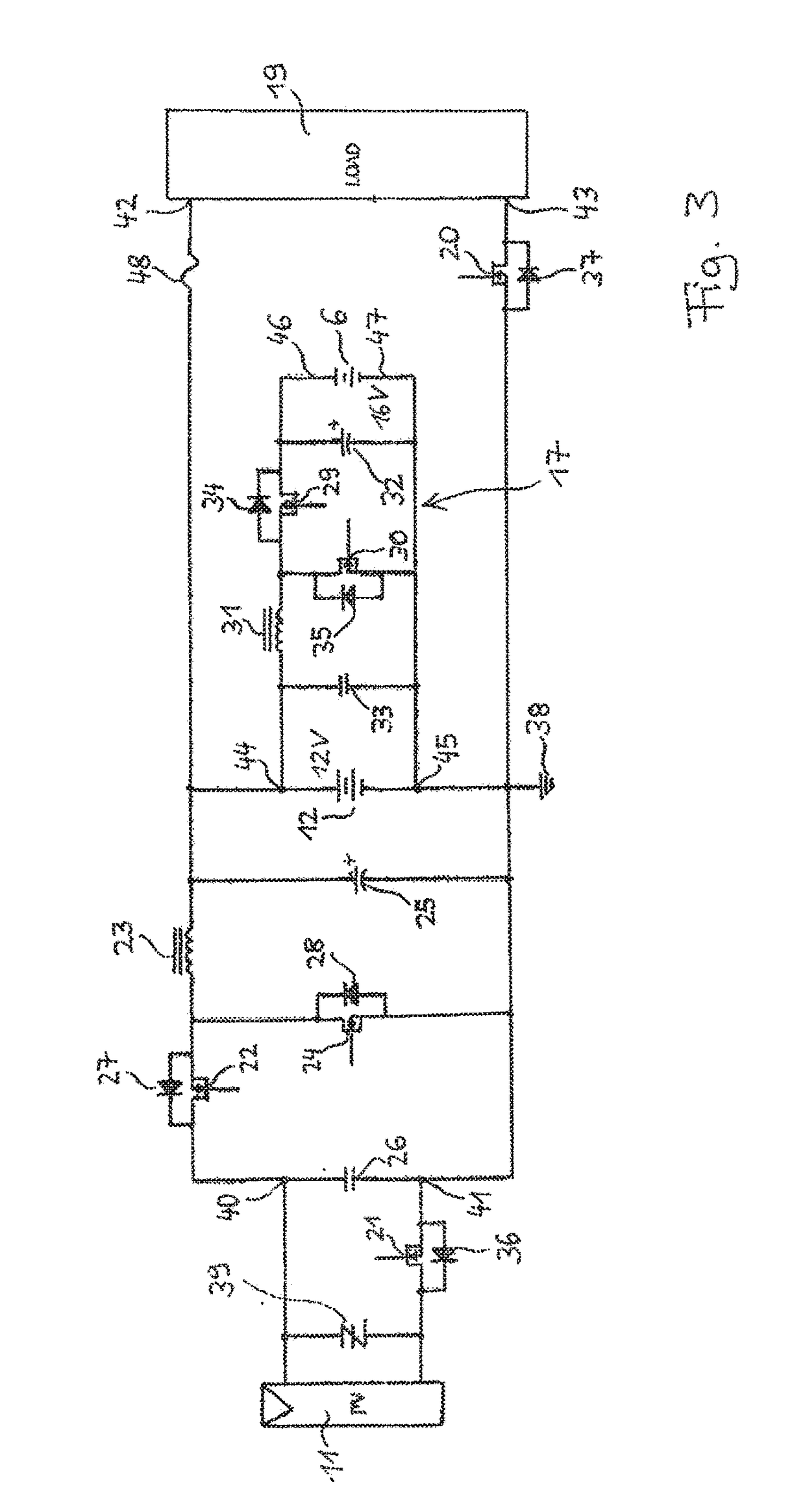 Topology and control strategy for hybrid storage systems