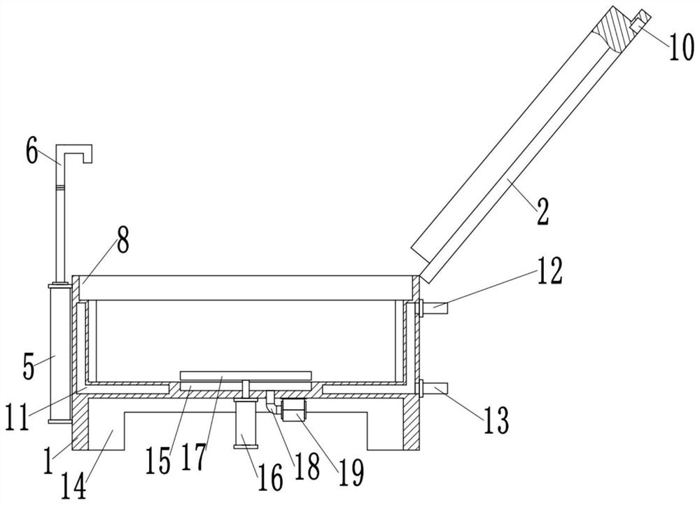 Foaming mold convenient to disassemble and position for refrigerator