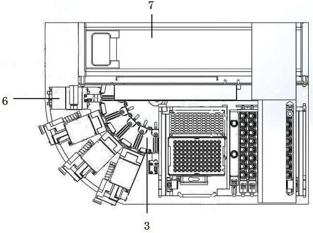 Biochemical immune mixed analysis system and device