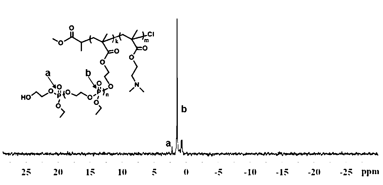 Cationic brush block copolymer and preparation method as well as application thereof