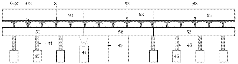 Open channel bend flume testing device