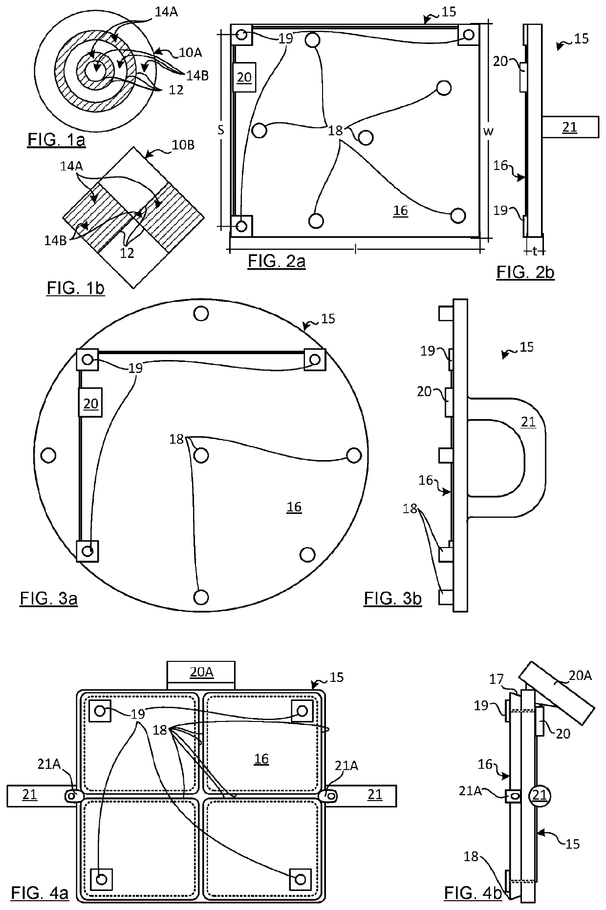 Kit and method for calibrating large volume 3D imaging systems