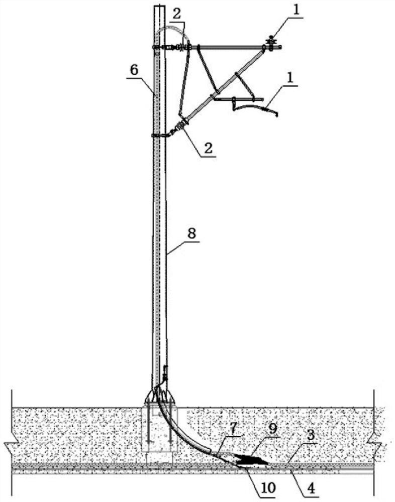 Double-protection grounding wire method of direct-current traction power supply double-insulation contact network system