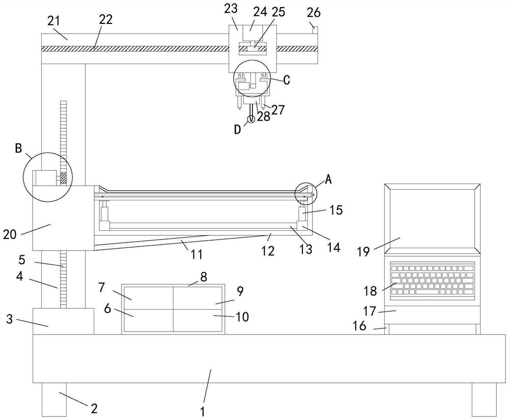 Drawing device for architectural design