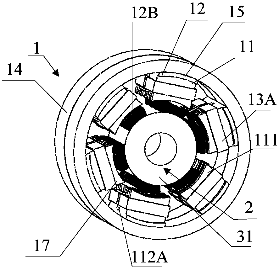 Cylinder linear motor