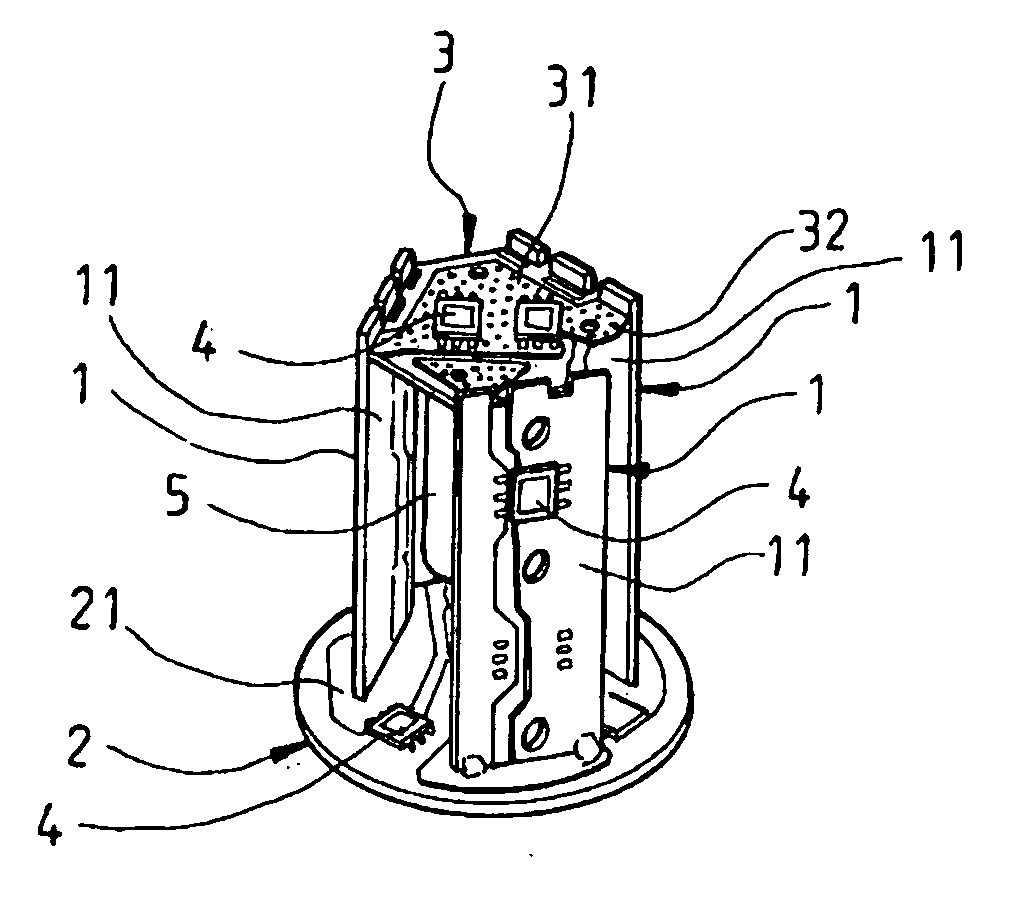 Heat dissipation structure for LED lamp