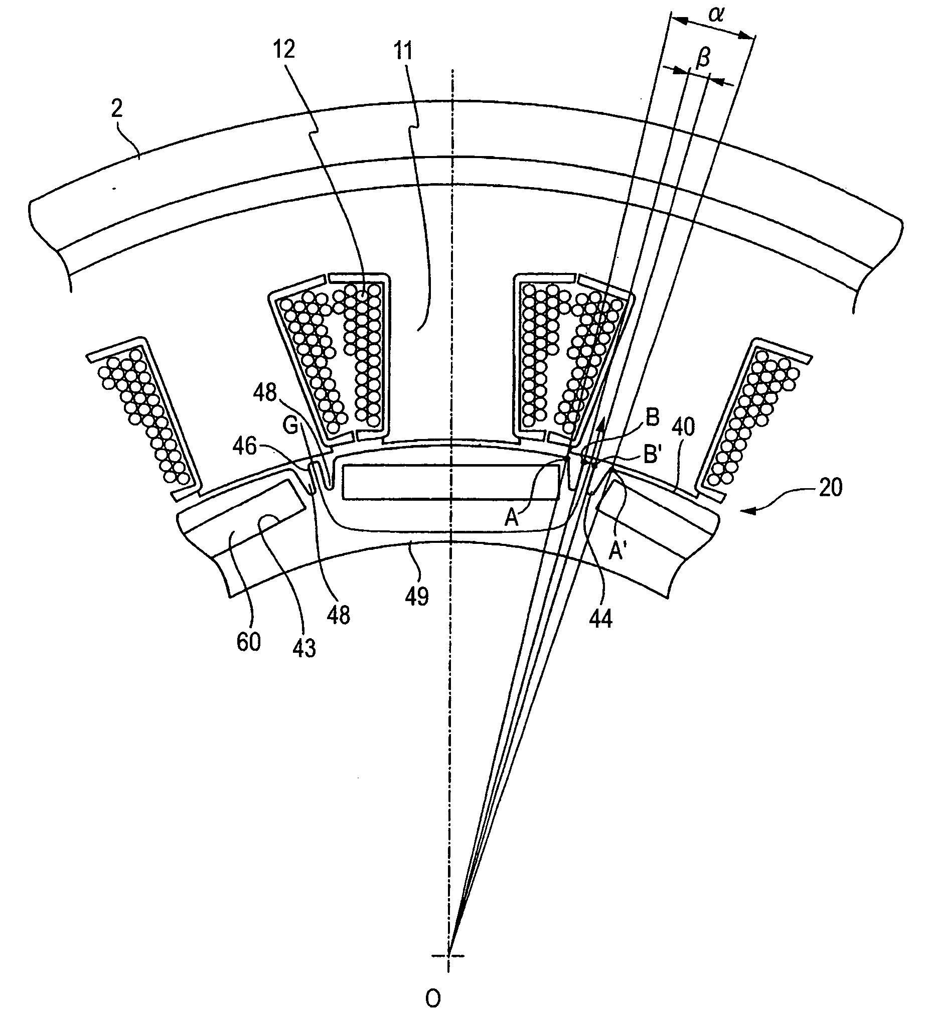 Permanent magnet rotor and brushless motor