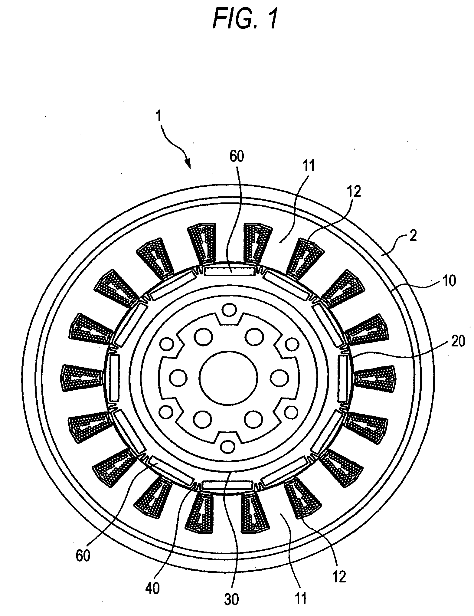 Permanent magnet rotor and brushless motor