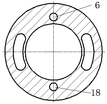 Layering water injection flow intelligent adjusting system under pit