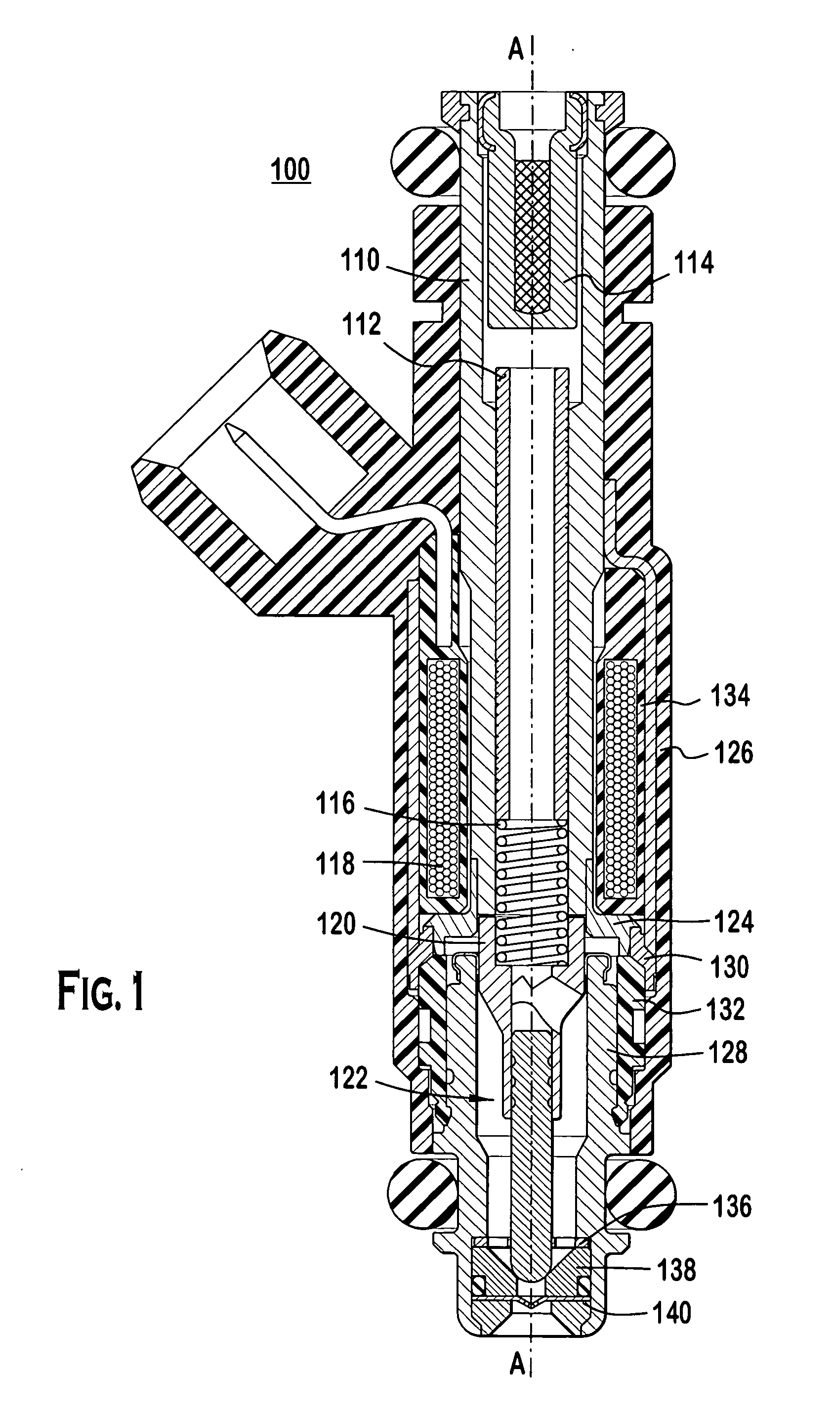 Fuel injector including a compound angle orifice disc for adjusting spray targeting