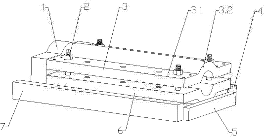 Rope holder body boring tool