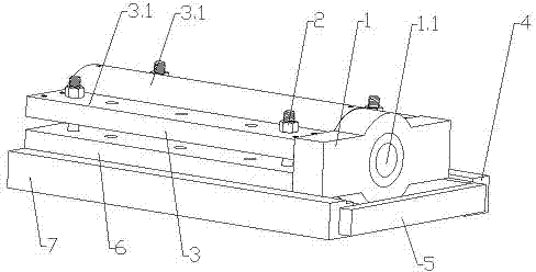 Rope holder body boring tool