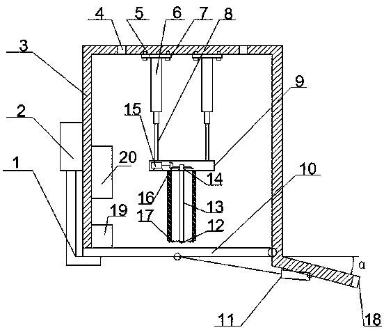 Rapid brake system for truck in winters