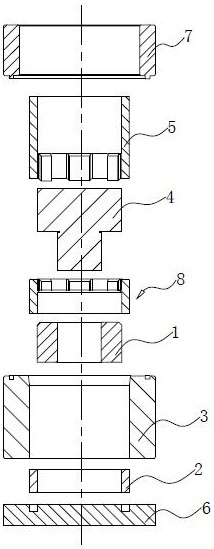 A powder metallurgy moving ring and its preparation method