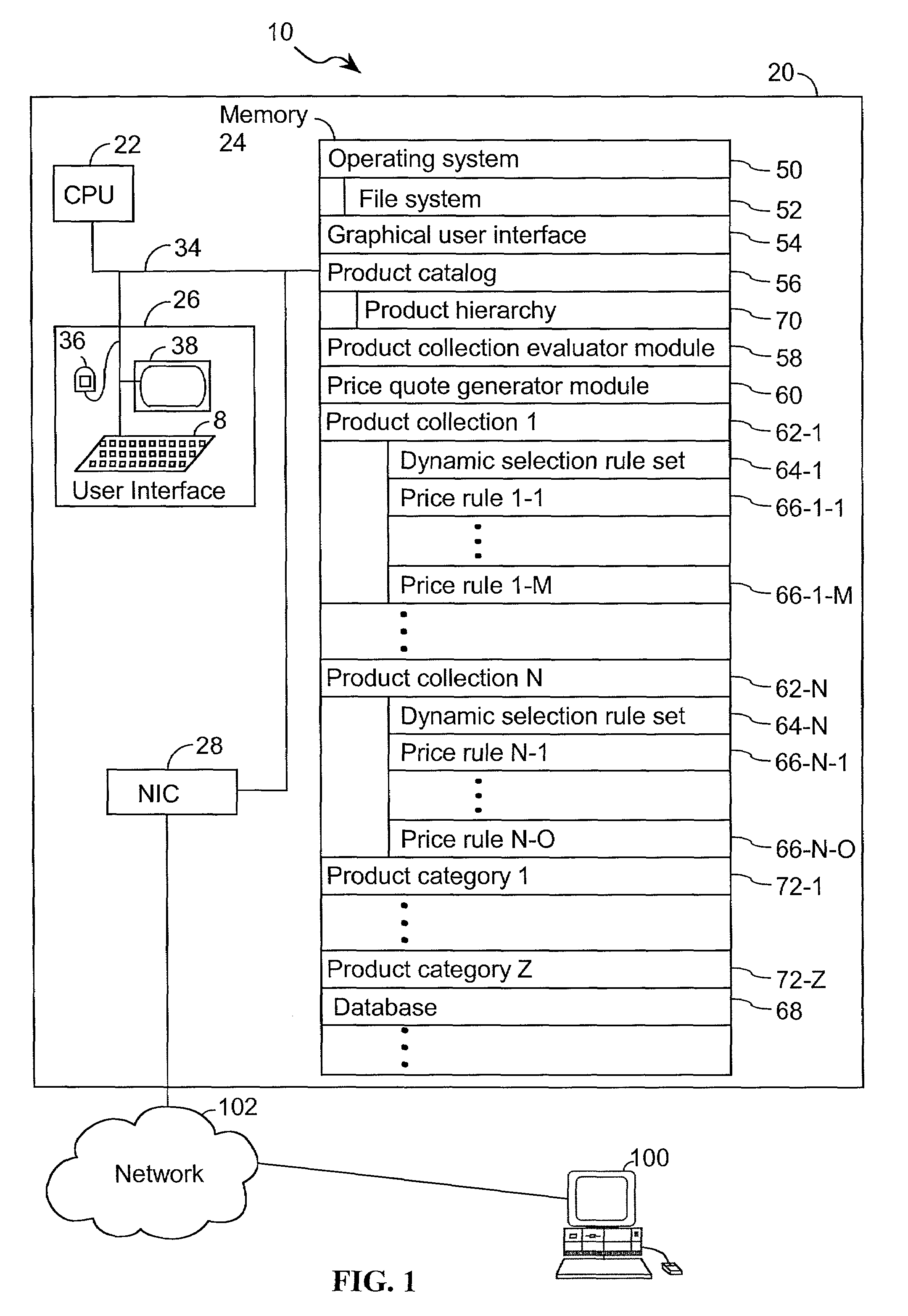 System and method for grouping products in a catalog