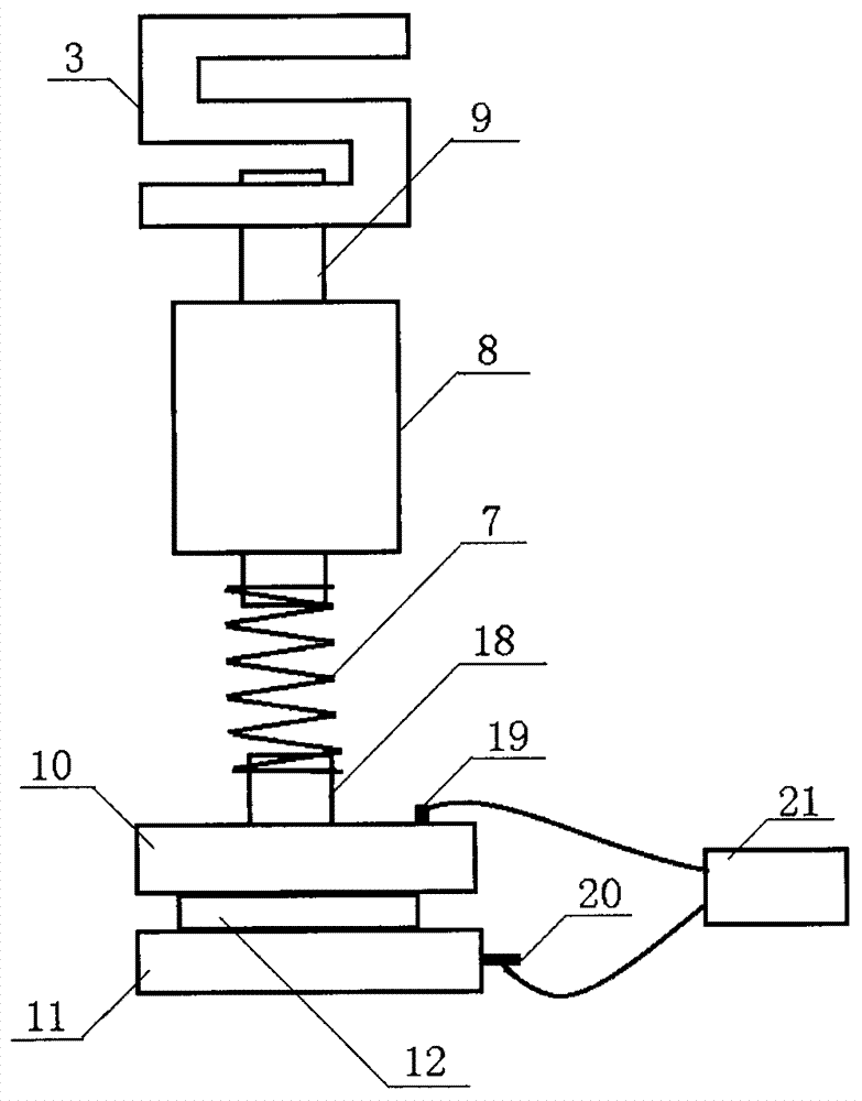 Measurement device for thin film pressure sensor