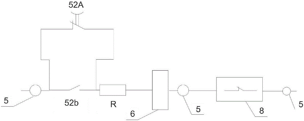 Breaker control circuit design method capable of realizing bidirectional supervision function for control circuit of breaker