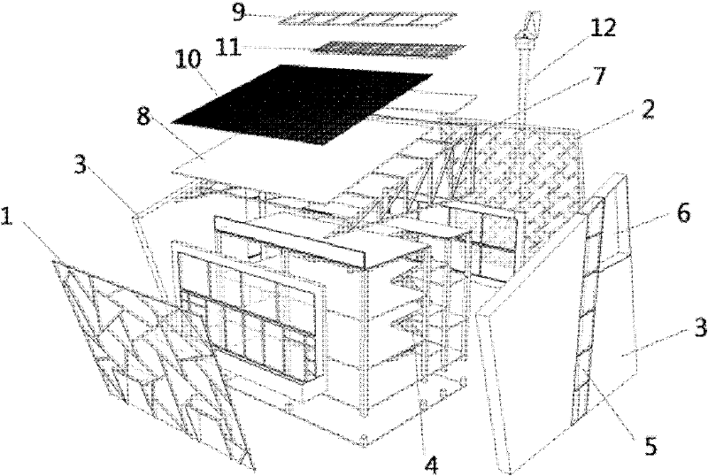 Environment-based energy-saving prototype house building