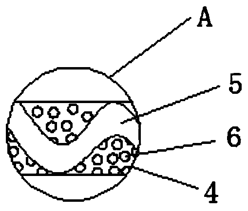 Waterproof fabric capable of permanently releasing a large quantity of negative ions