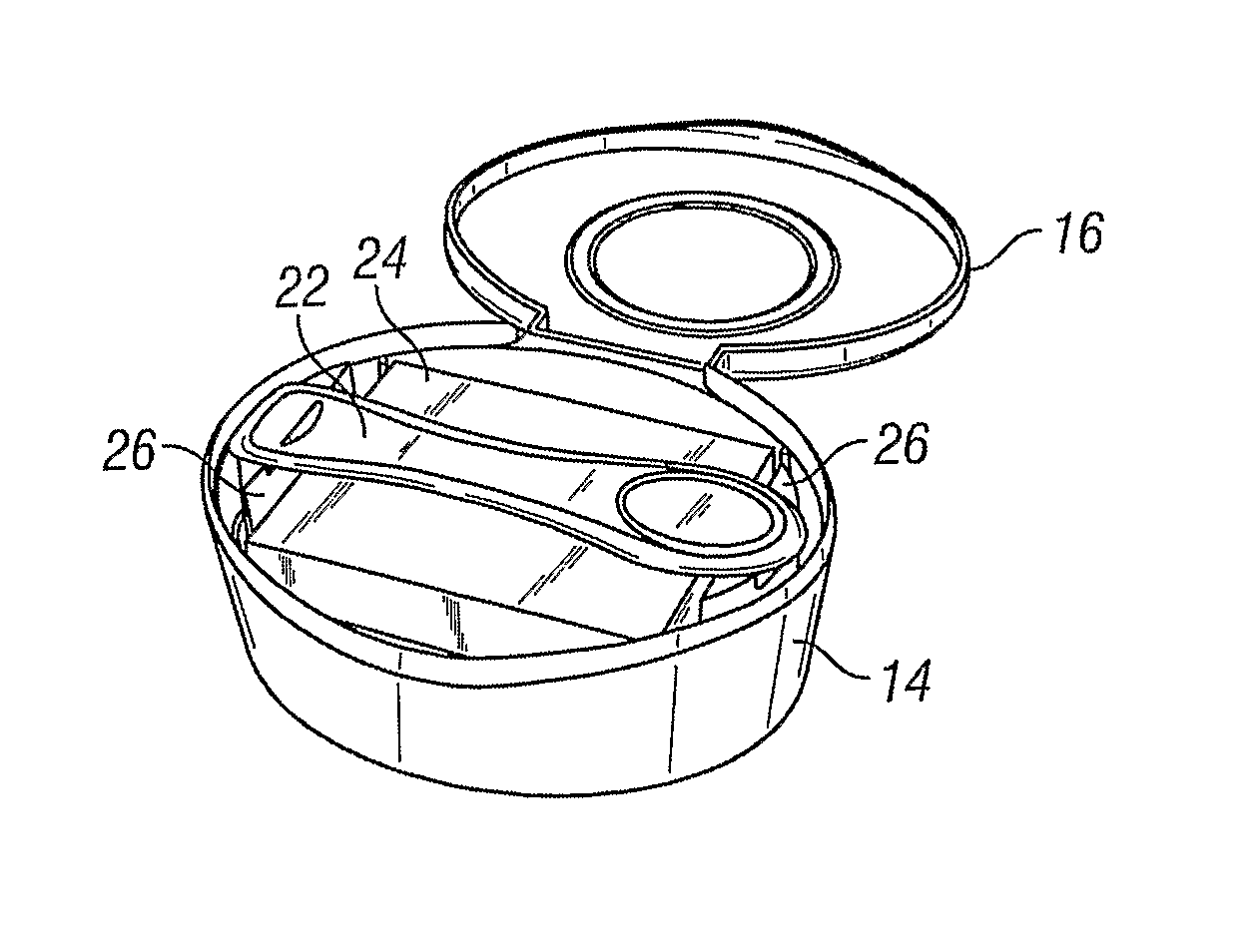 Receptacle for personal care composition