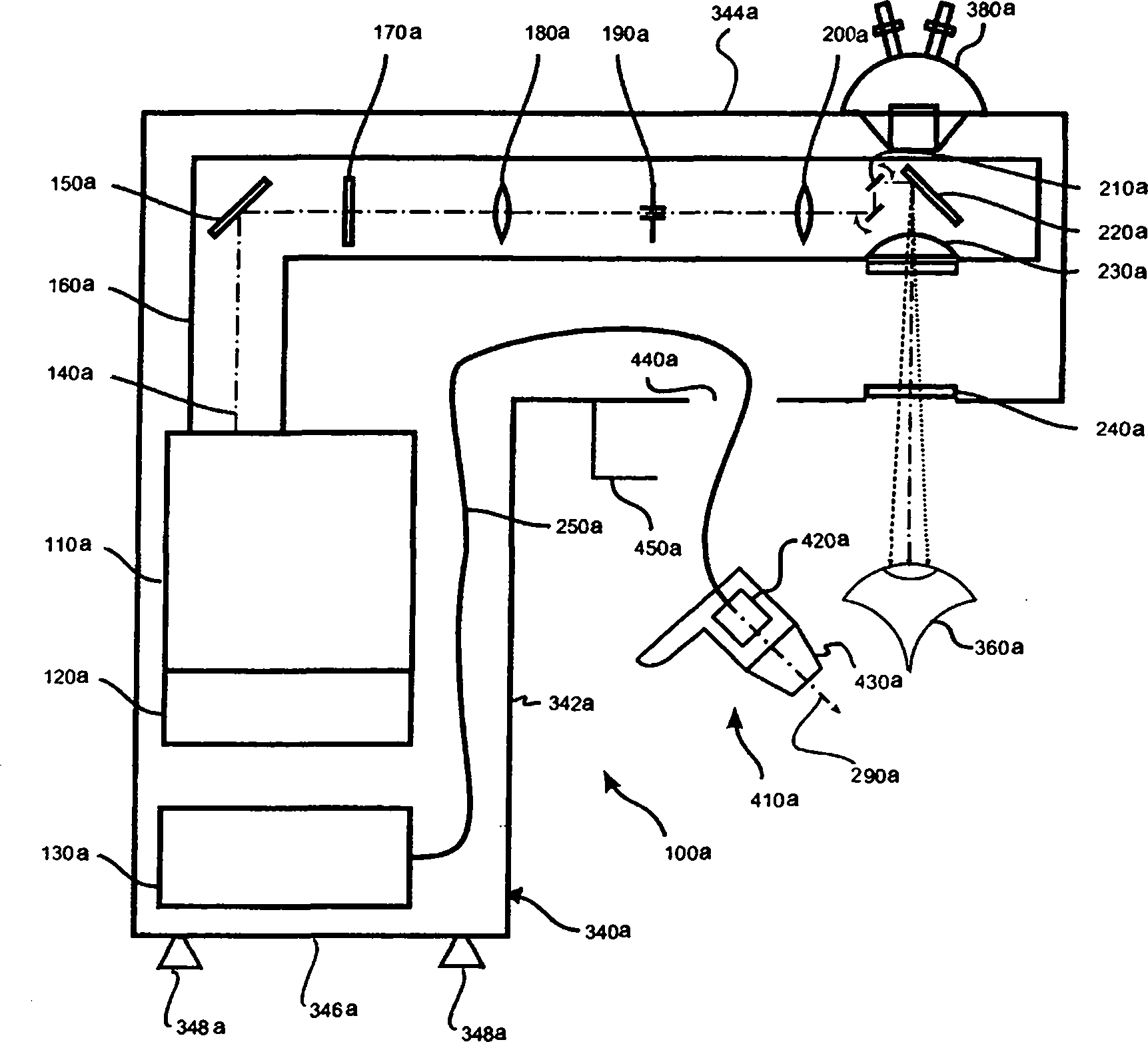 Laser device for ophthalmology