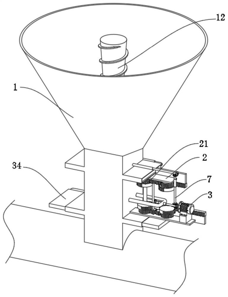 Sludge carbonization device for environmental protection equipment