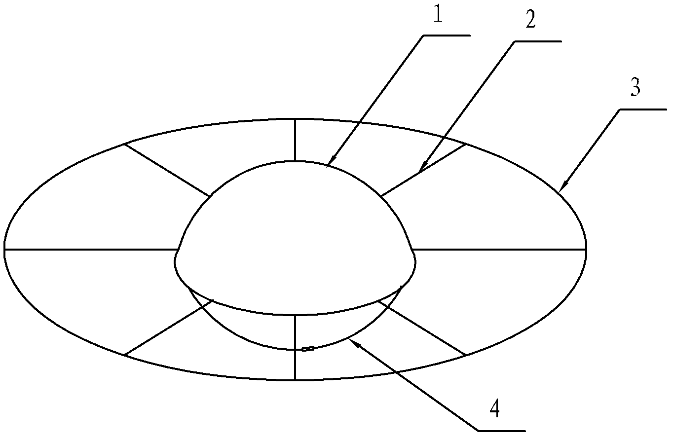 Self-stressing training device for cervical vertebra