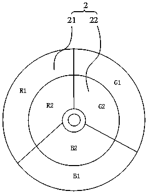 Laser source, light source mode switching method and laser projection apparatus