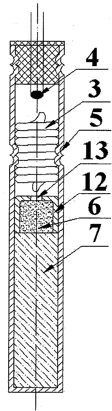 Combustion type deferred blasting cap and deferred elements thereof