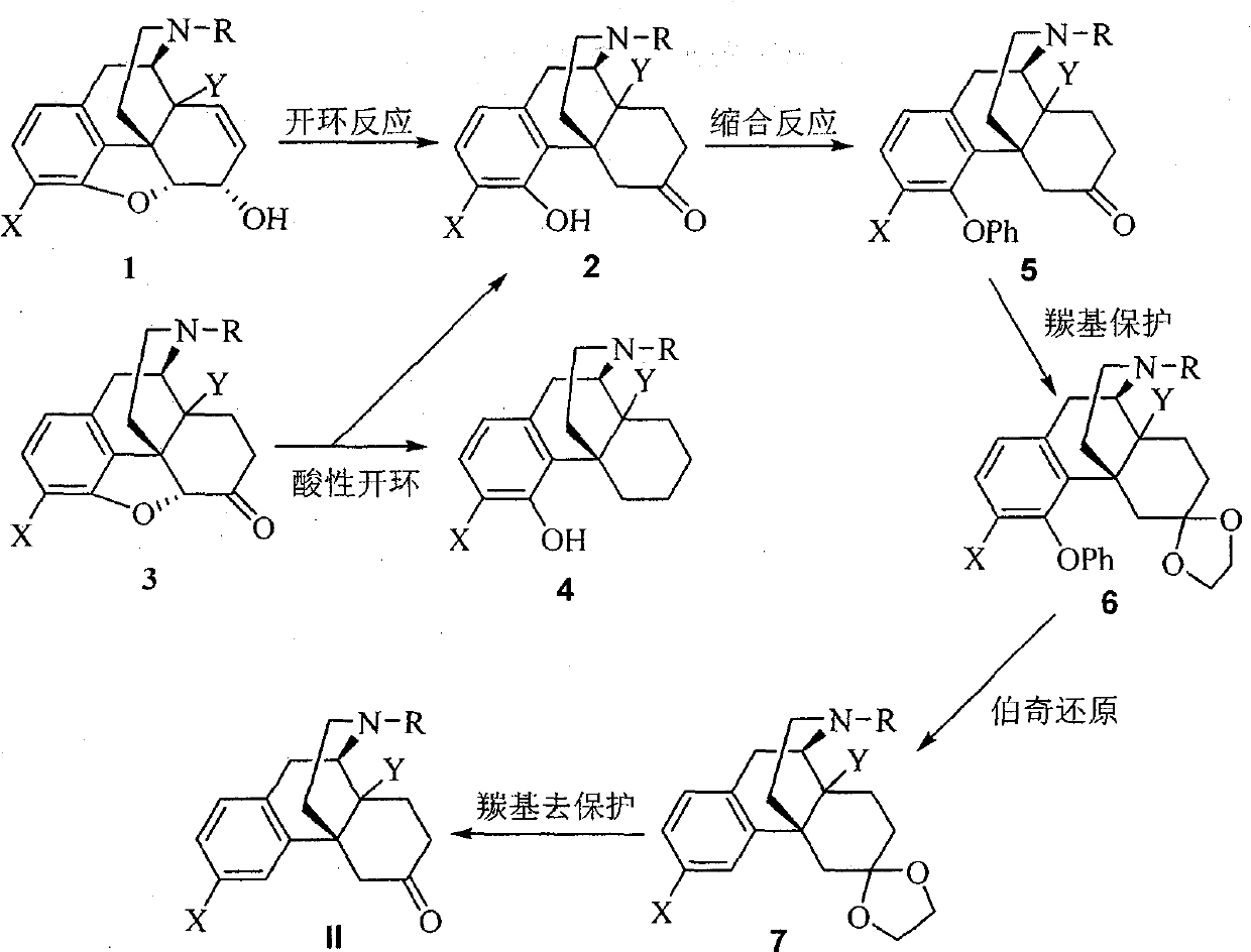 Heterocycle-fused morphinans compounds, preparation method and use thereof