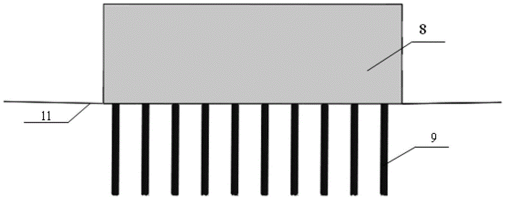 Gob-side entry retaining flexible infilled wall body structure and filling method thereof