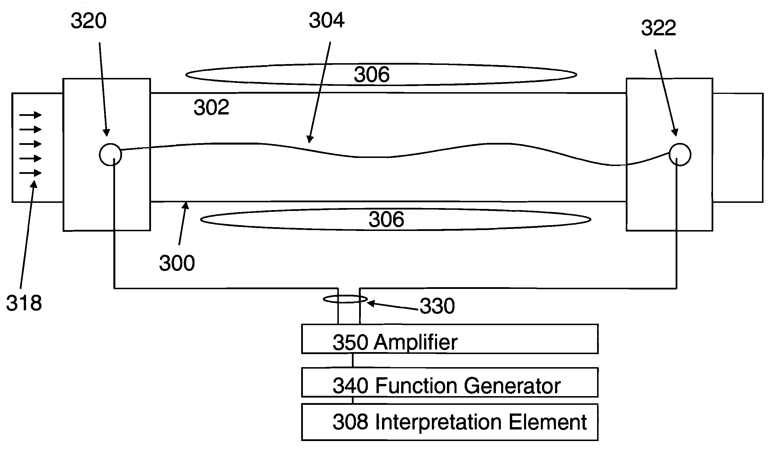 Vibrating wire viscosity sensor