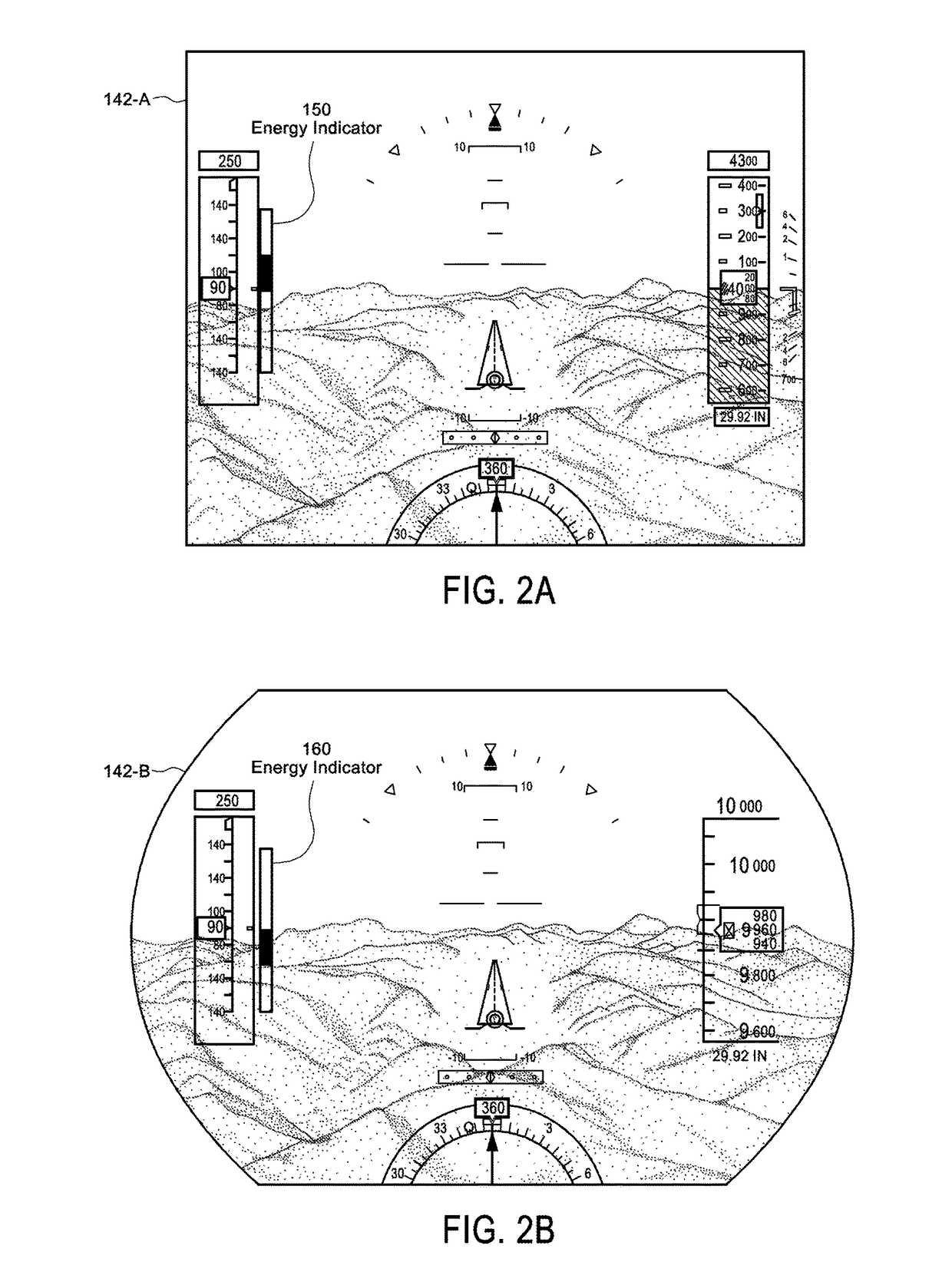 Aircraft energy indicator generating system, device, and method