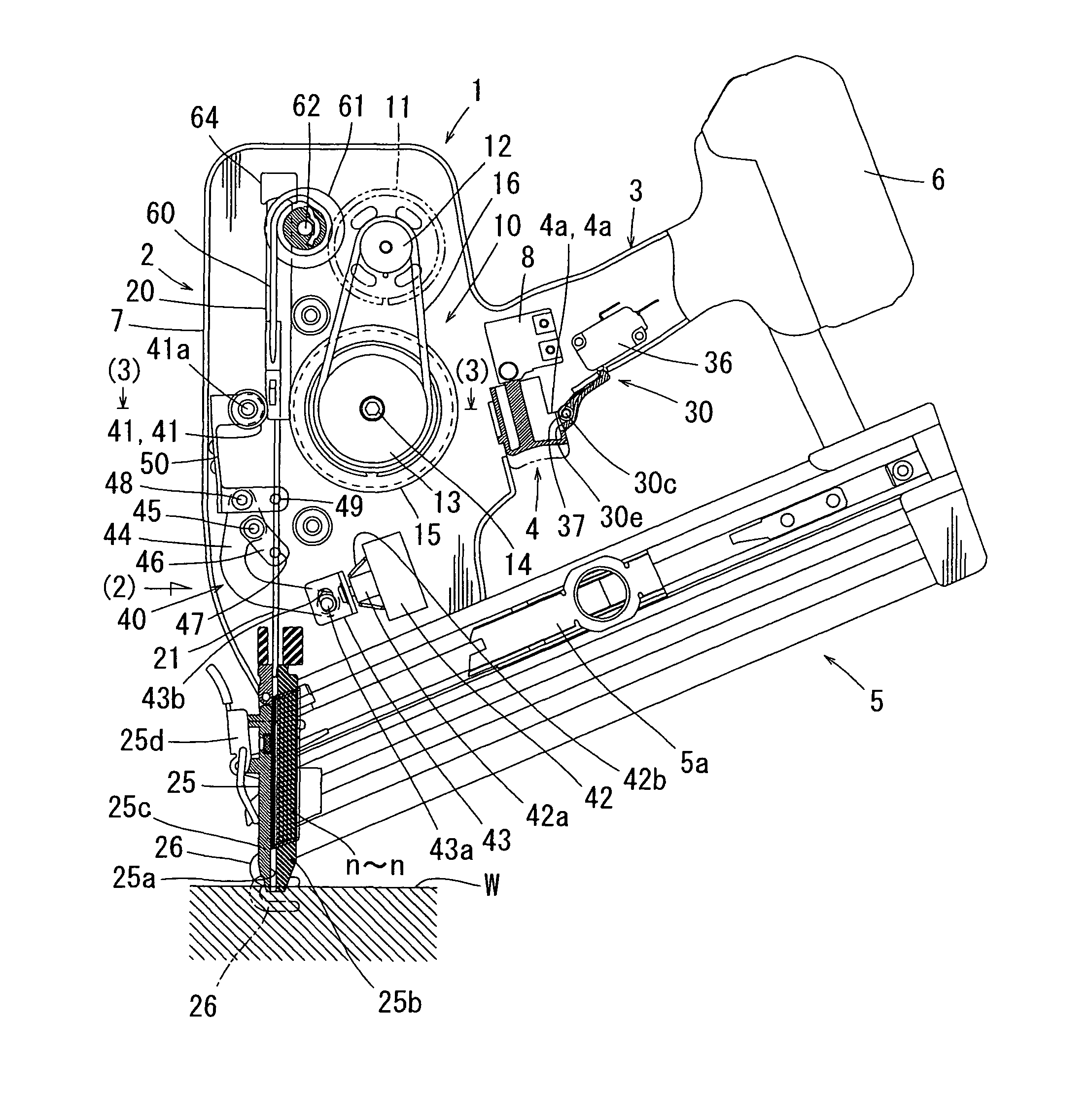 Electric drive tool