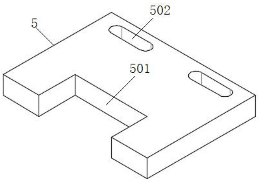 Machining forming device based on chain ring