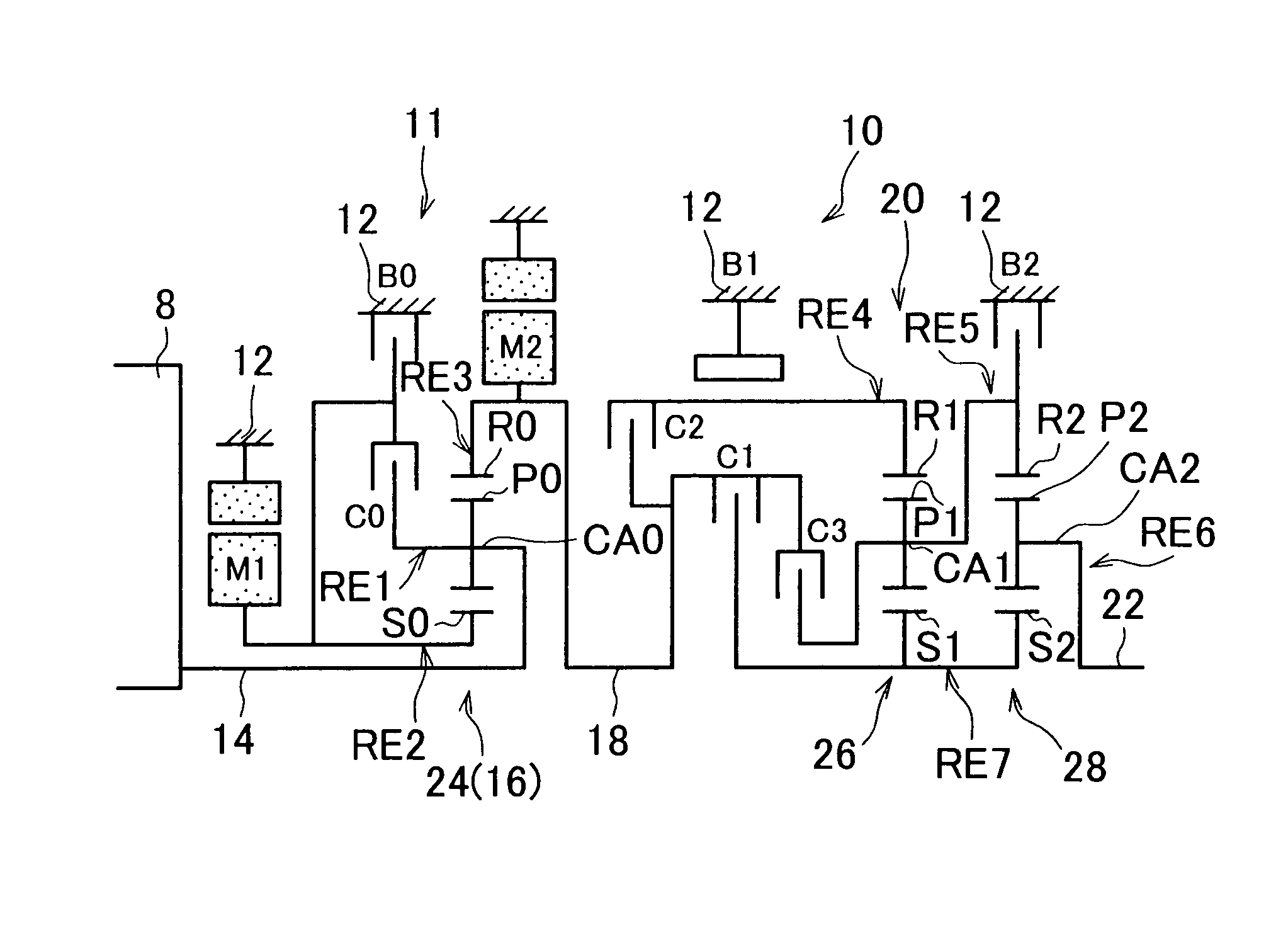 Control apparatus and control method for vehicular power transmitting apparatus