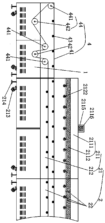 Large-sized aging tunnel furnace