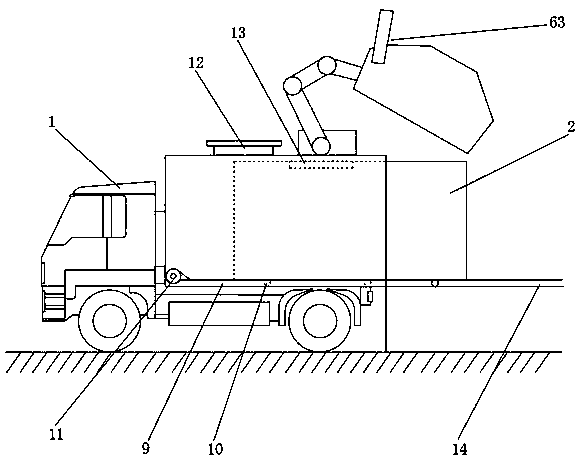 Waste metal sorting-packaging system capable of compressing garbage, and sorting-packaging method