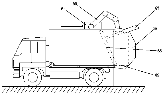 Waste metal sorting-packaging system capable of compressing garbage, and sorting-packaging method