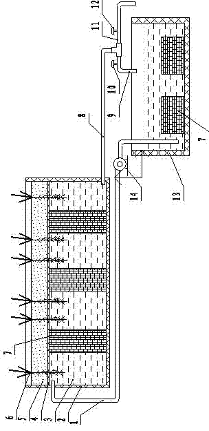 Small soilless culture method and device