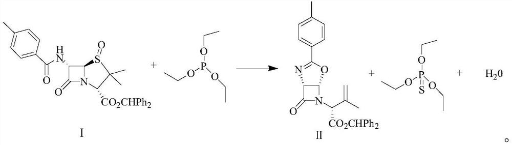 Synthetic method of latamoxef intermediate