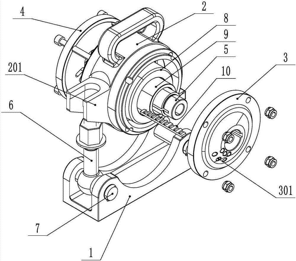 Novel rapid mounting pneumatic vibrator