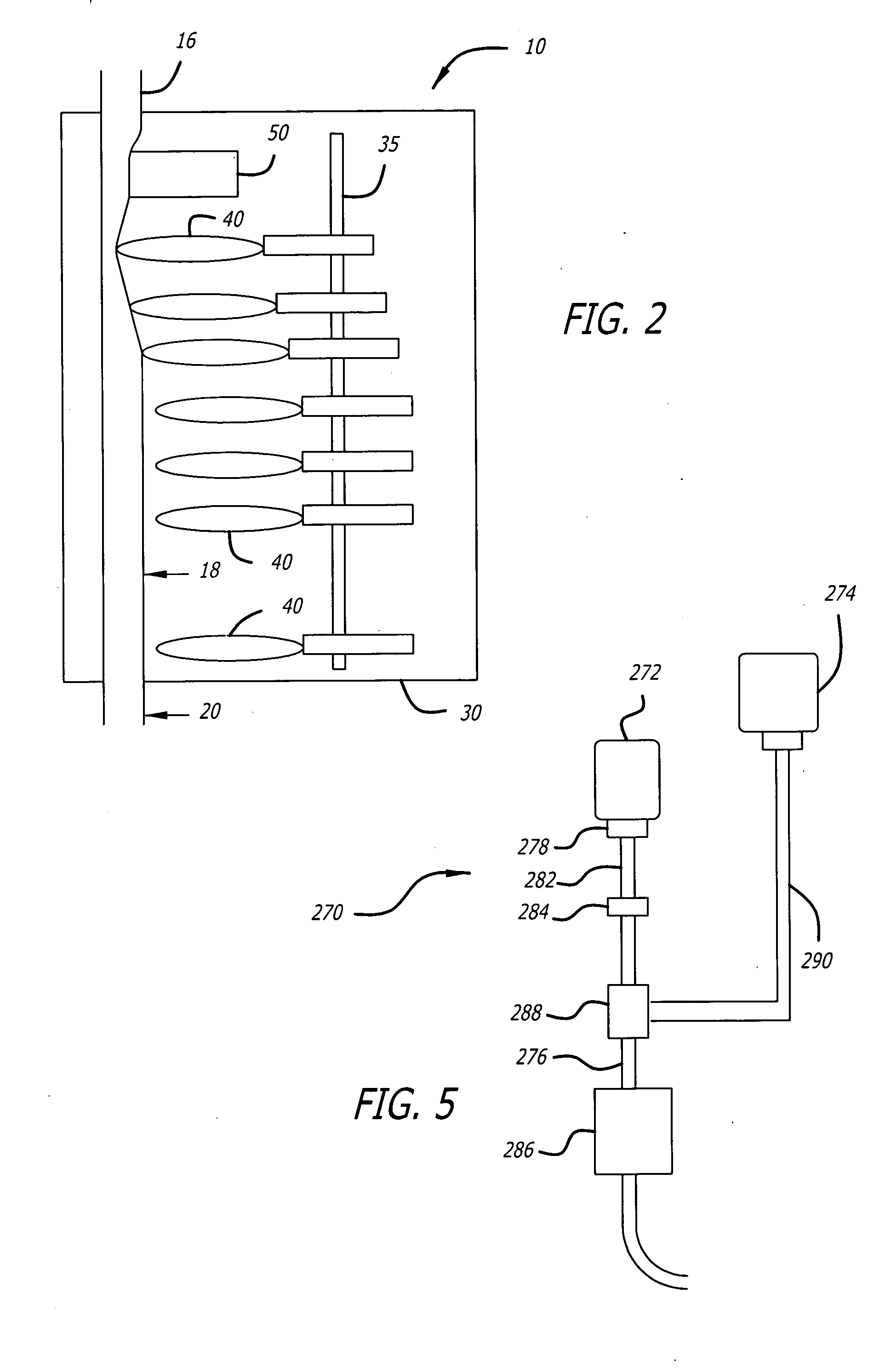 Empty container detection using container side pressure sensing