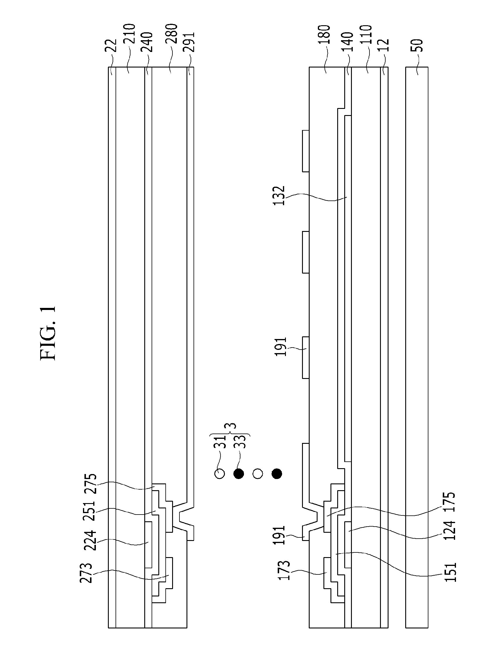 Reflective and transparent liquid crystal display device