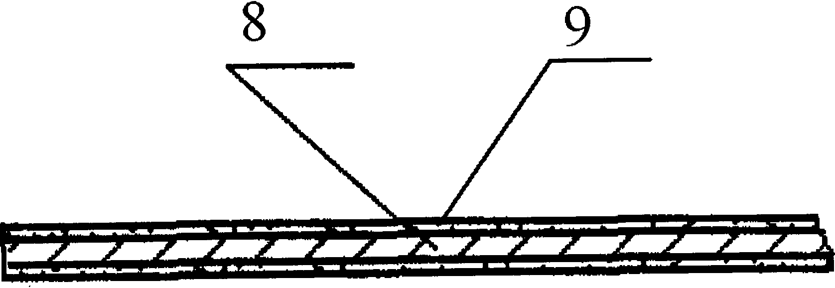 Plating aluminium welding wire for carbon dioxide arc welding and preparation method thereof