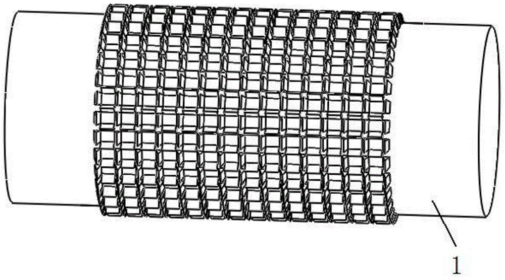 Magnetic-isolating material and flexible treatment method thereof